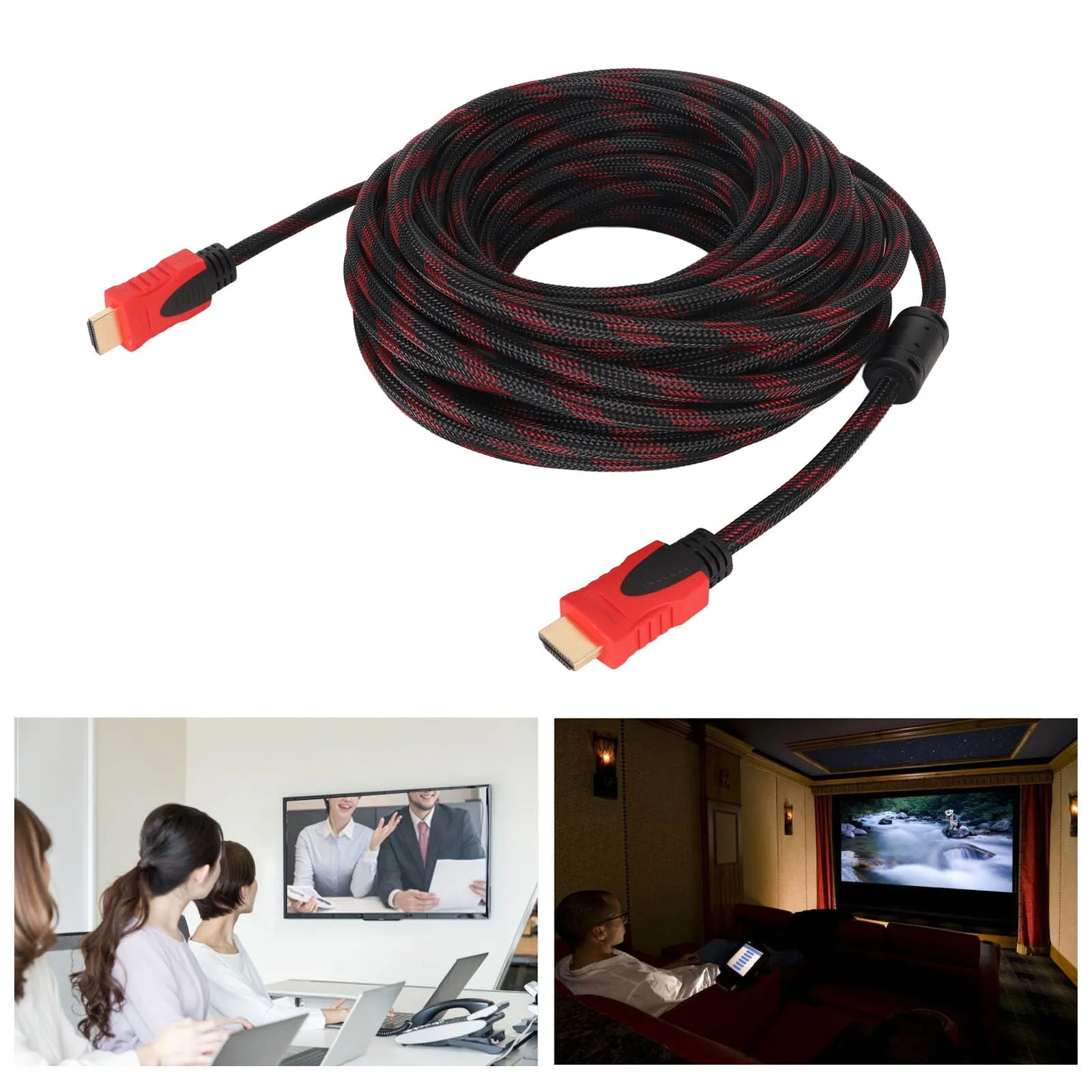 10M Male-To-Male Hdmi Audio And Video Cable