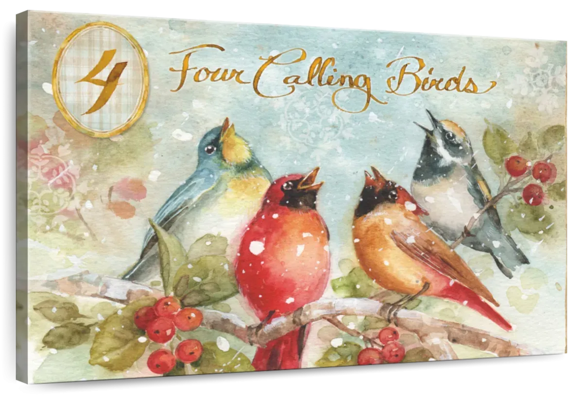 12 Days Of Christmas IV Wall Art