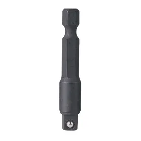 1/4" Hex  x 1/4" Square Adapter w/ball retainer
