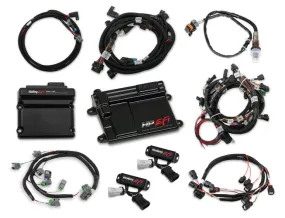2013-2015.5 Ford Coyote Ti-VCT HP EFI Kit, BOSCH O2, USCAR INJ Ford Coyote Ti-VCT HP EFI ECU and Ti-VCT Controller Kit with Power Harness, Main Harness, Coil Harness, Injector Harness and Sensors includes Bosch Oxygen Sensor