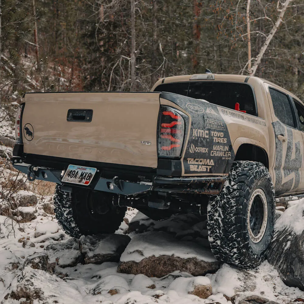 2016-2023 Toyota Tacoma Rock Runner High Clearance Rear Bumper