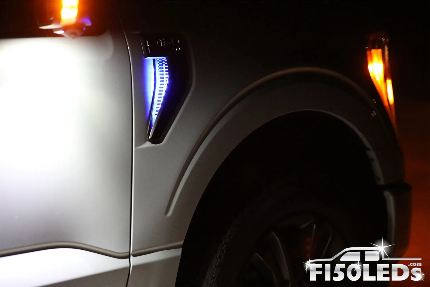 2021 - 2023 F150 Side Vent LED Lighting