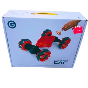 2.4GHz Hand Gesture Control RC Distortion Car – 360° Stunt Twisting, Rolling Wheels | High-Speed Rotation | Ages 6 