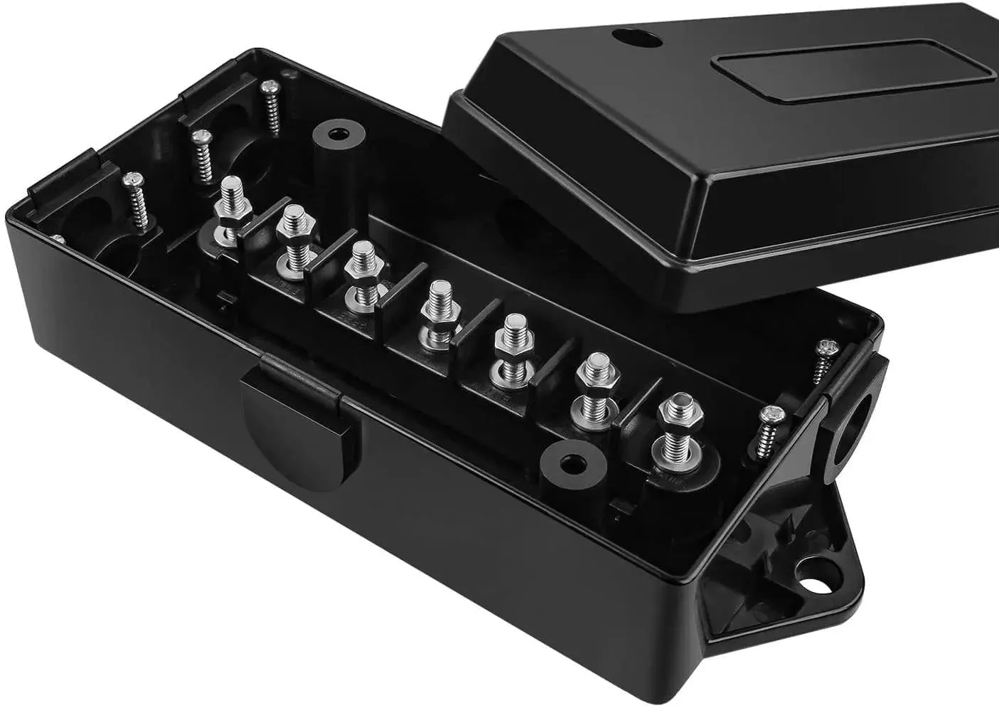 2Pack 7 Way Electrical Trailer Junction Box