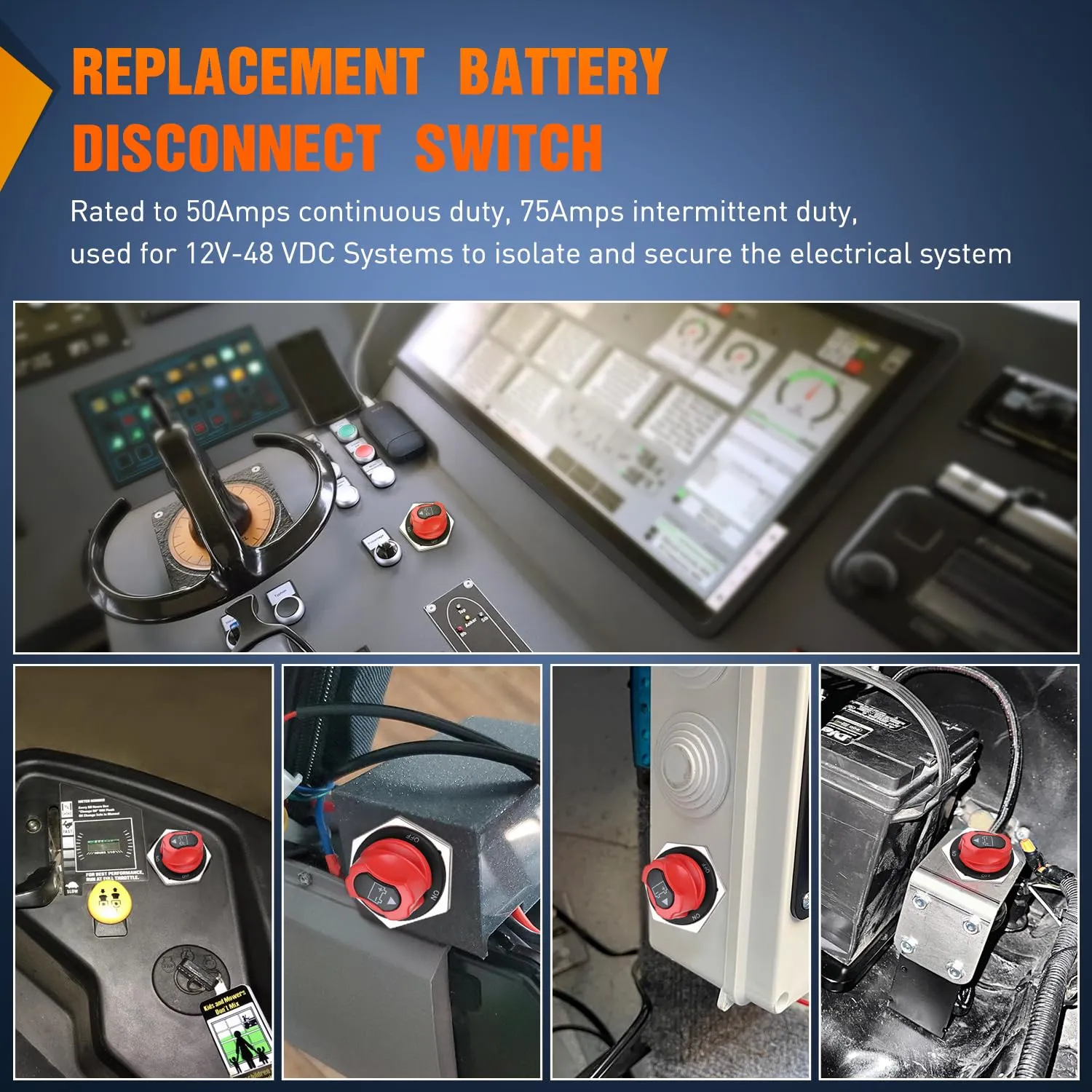 300A ON/OFF Disconnetc Battery Switch