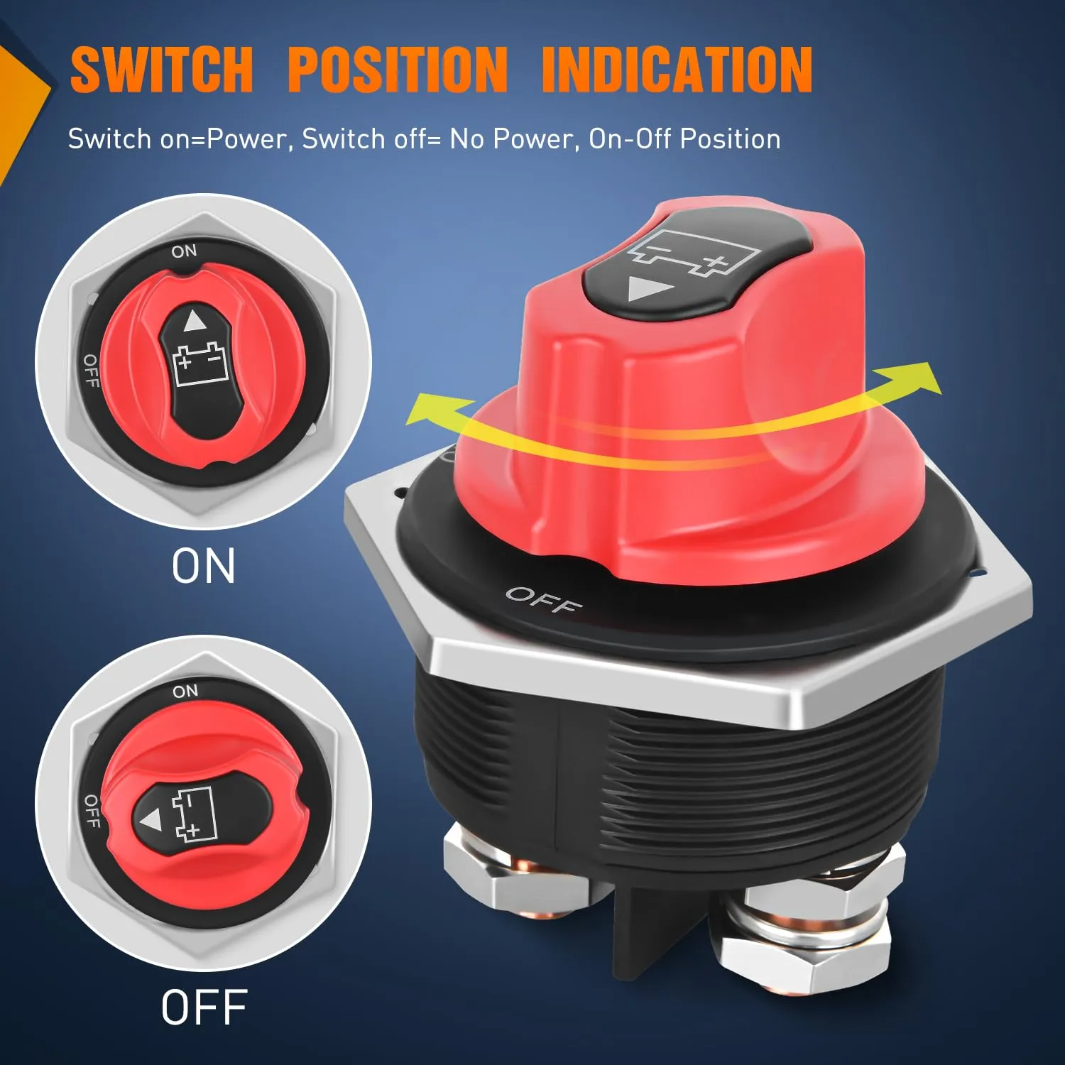 300A ON/OFF Disconnetc Battery Switch