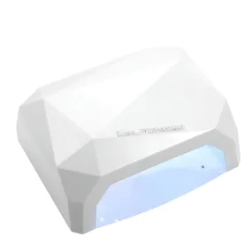 36W UV LED Lamp with 3 Time Settings and No Pain Mode for Quick and Even Fingernail & Toenail Gel Curing