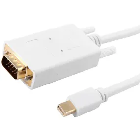 4XEM Mini Display Port to VGA 10ft cable 4XMDPVGA10