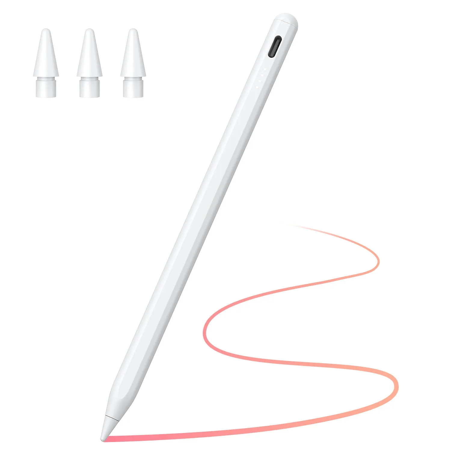 Active Stylus Pen for iPad / iPad Pro / iPad Mini / iPad Air 2018 2019 2020 2021 2022/2024