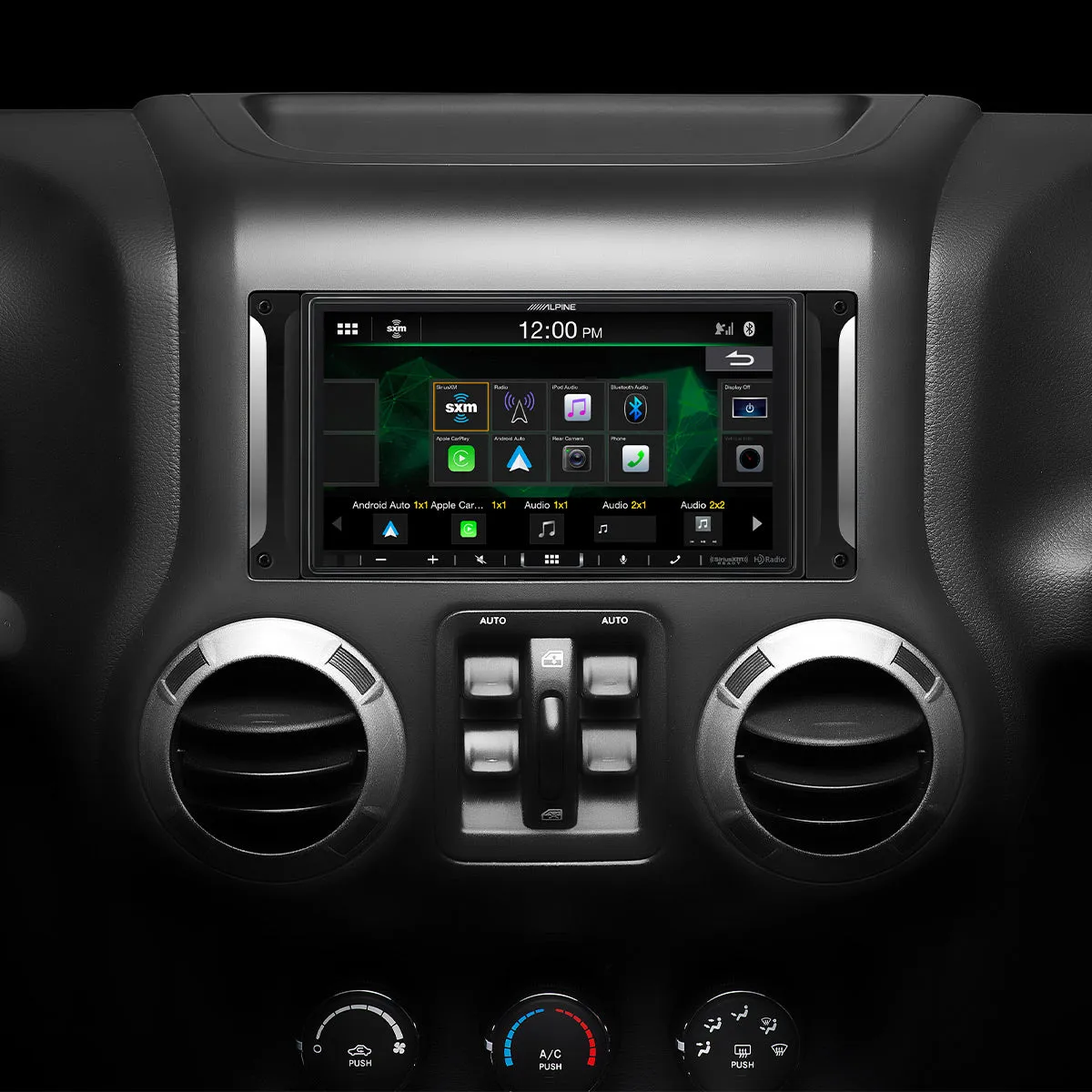 Alpine i407-WRA-JK 7" Multimedia Receiver for 2007-2018 Jeep Wrangler