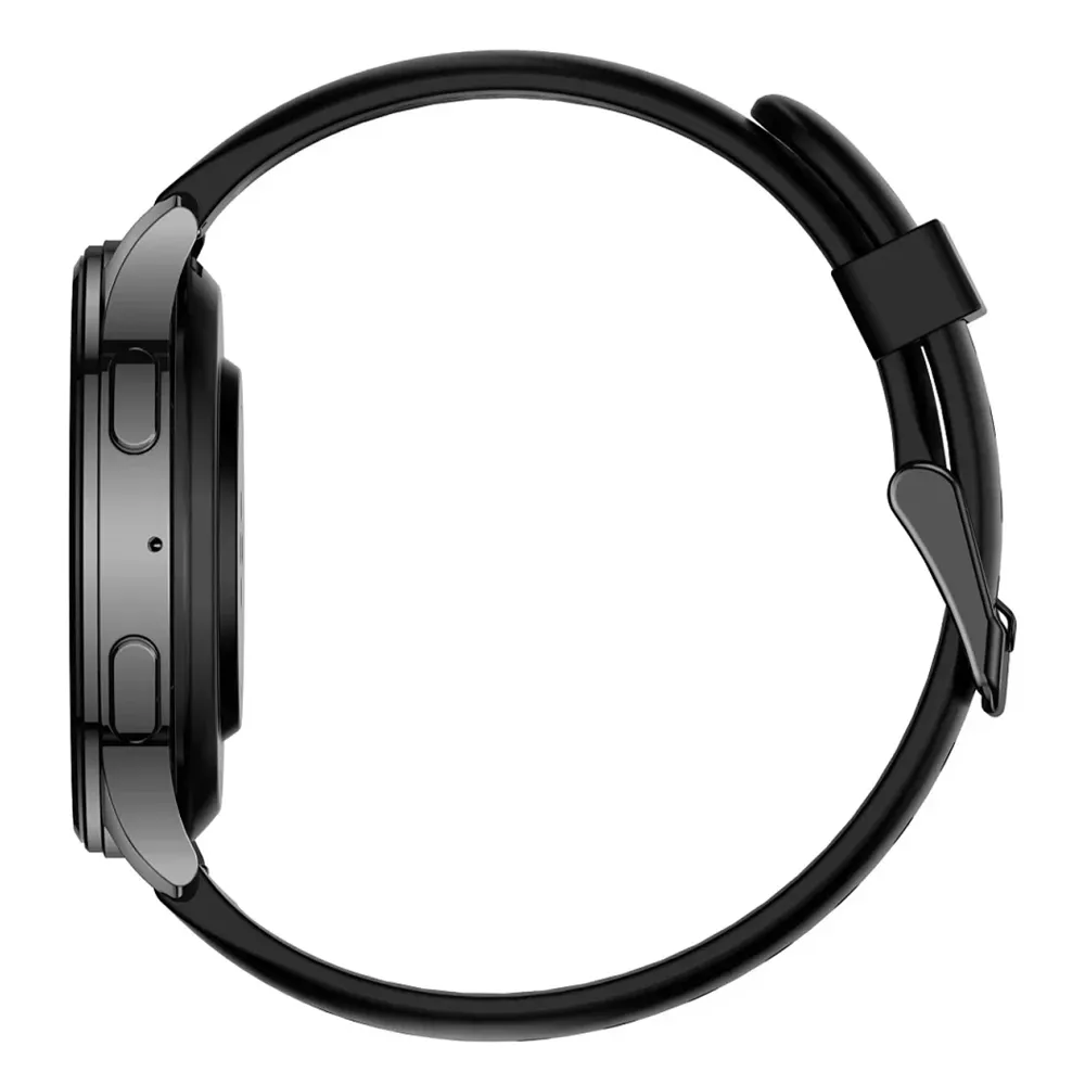 Amazfit Pop 3R Smart Watch (45.5mm) Black Case With Black Silicone Strap