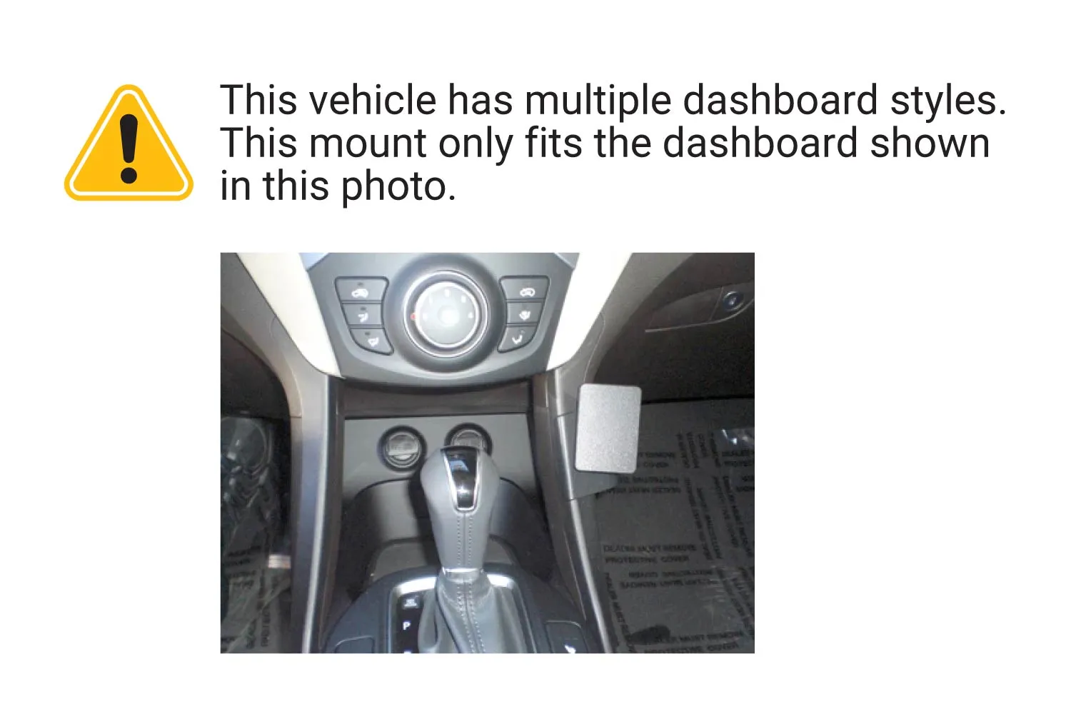Angled Dash Mount for Hyundai Santa Fe