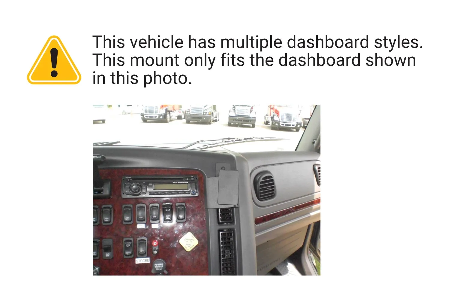Angled Dash Mount