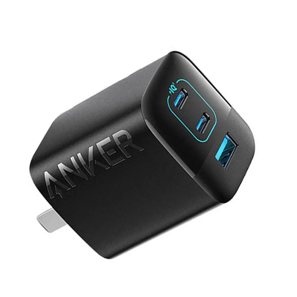Anker 336 A2674L11 Wall Charger 2x Type-C   USB 67W Fast Charging - Black