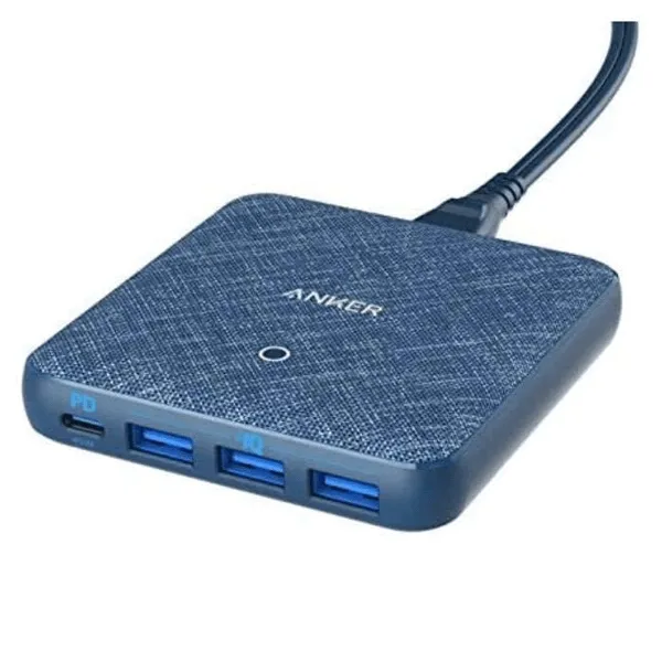 Anker 65W 4 Port PIQ 3.0 & GaN Fast Charger Adapter - A2045