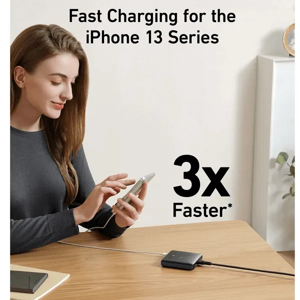 Anker 65W 4 Port PIQ 3.0 & GaN Fast Charger Adapter - A2045