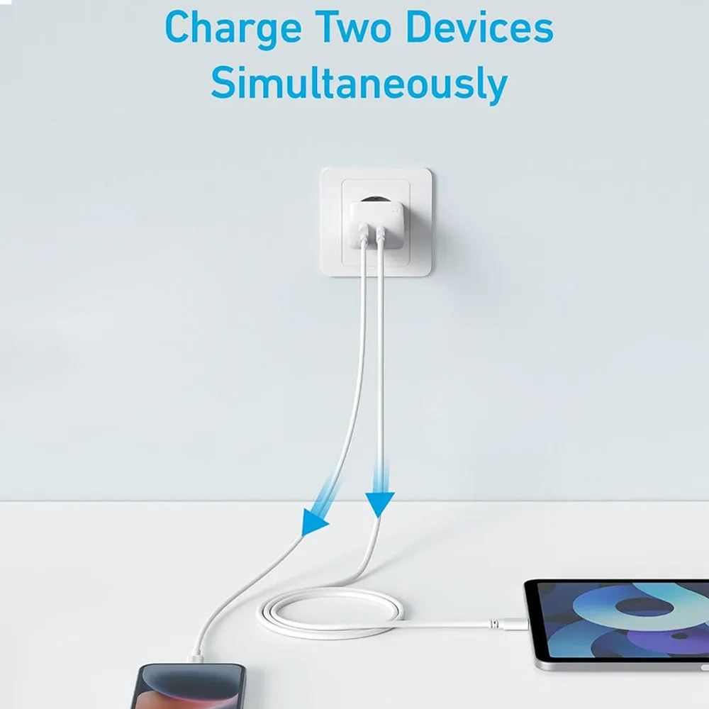 Anker Select A2348L21 Wall Charger Type-C   USB 20W Fast Charging - White