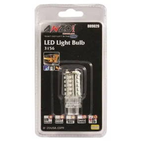 Anzo USA 809029 LED Replacement Bulb; 3156/3157; 30 LEDs; 1 3/4 in.Tall; Amber;