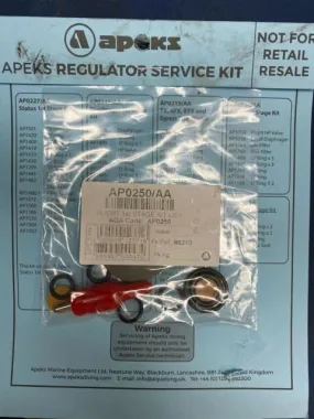 Apeks Flight 1st Stage Service Kit