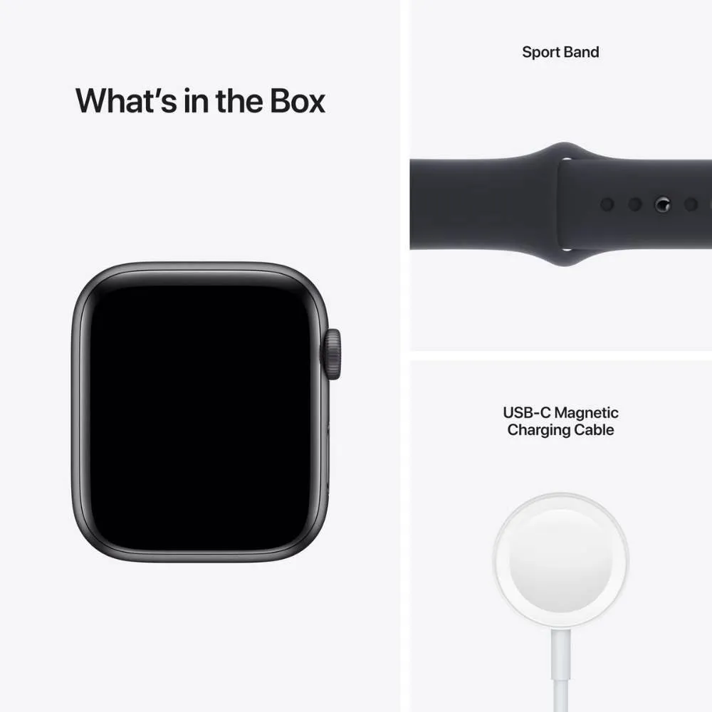Apple Watch Series SE (2nd generation) (40mm - GPS) Midnight Aluminum Case With Midnight Sport Band