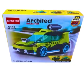 Architect Rocket Rally Car – 3-in-1 Racing Vehicle Building Set (241  PCS)