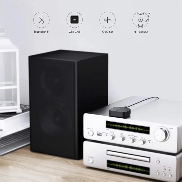 AUKEY Bluetooth Receiver V4.1 Wireless Audio Music Adapter