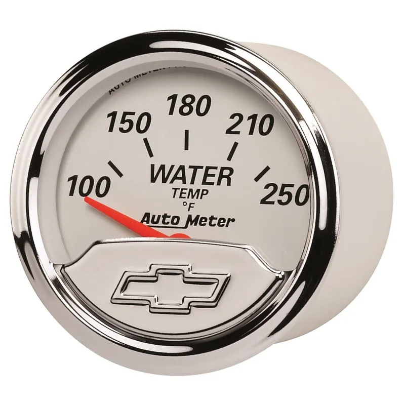 Auto Meter 2-1/16 Gauge Water Temp 250F Chevrolet