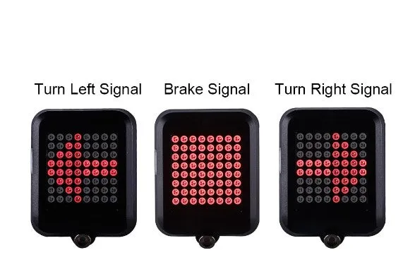 Automatic Bicycle Light With Direction Indicator