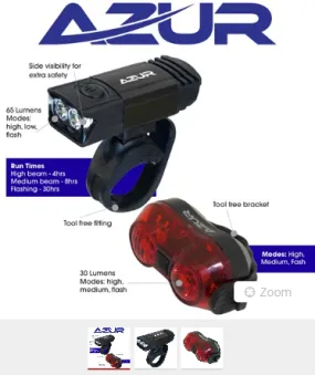 Azur USB Beacon 65/30 Lumens Light Set