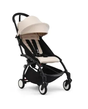 Babyzen YOYO2 6  Complete Stroller Black Frame / Bonpoint Beige