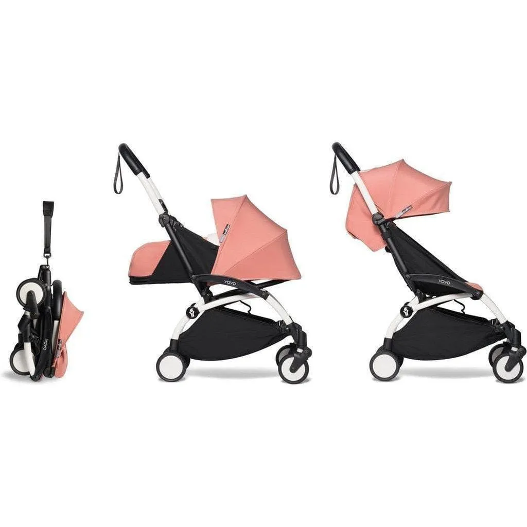 Babyzen YOYO2 Complete Bundle: Stroller Frame, 0  Newborn Pack and 6  Color Pack