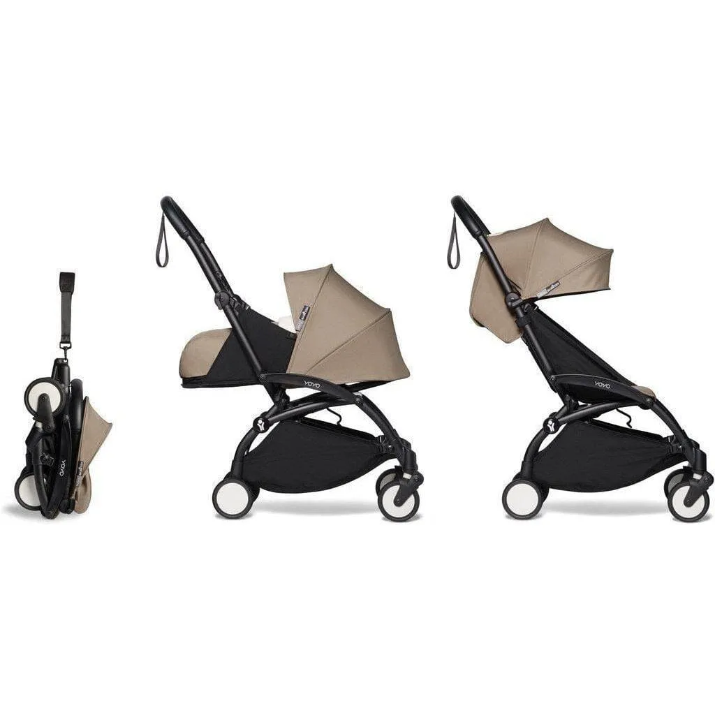 Babyzen YOYO2 Complete Bundle: Stroller Frame, 0  Newborn Pack and 6  Color Pack