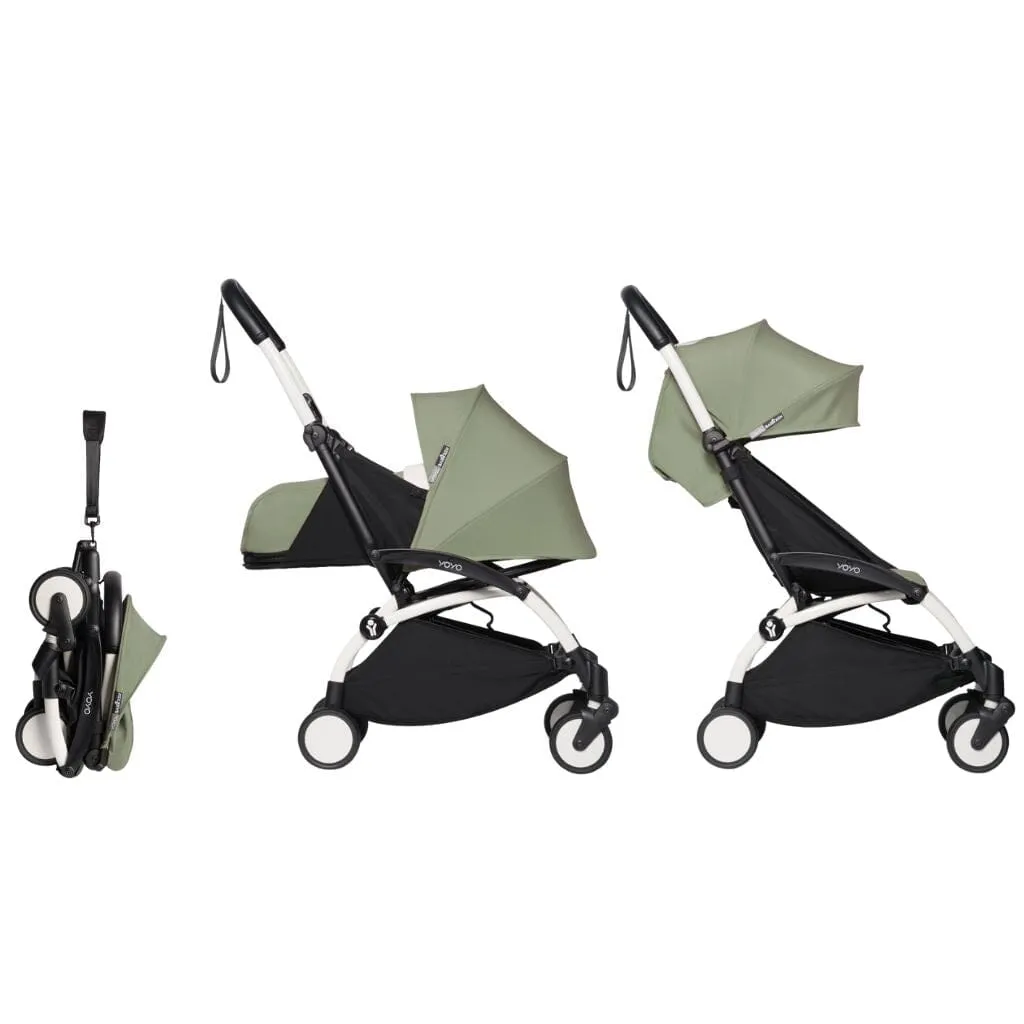Babyzen YOYO2 Complete Bundle: Stroller Frame, 0  Newborn Pack and 6  Color Pack