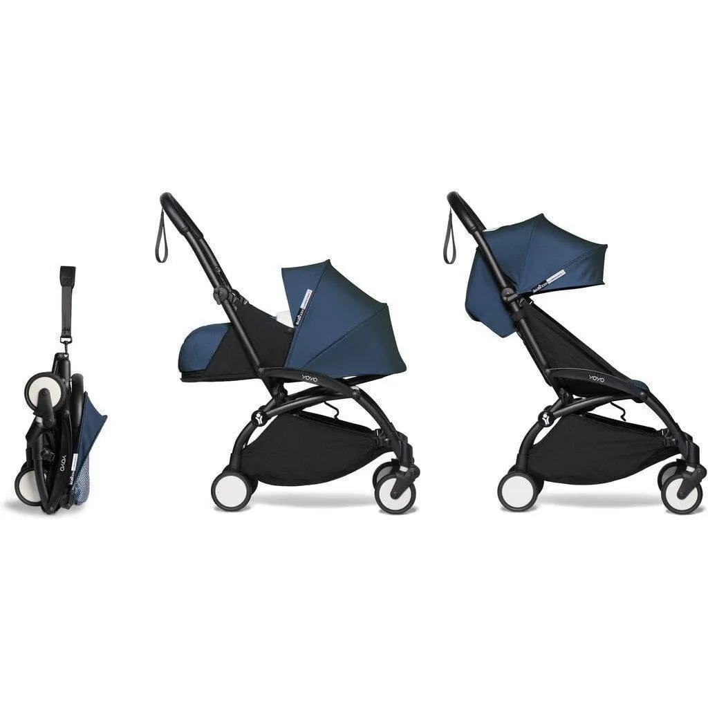 Babyzen YOYO2 Complete Bundle: Stroller Frame, 0  Newborn Pack and 6  Color Pack