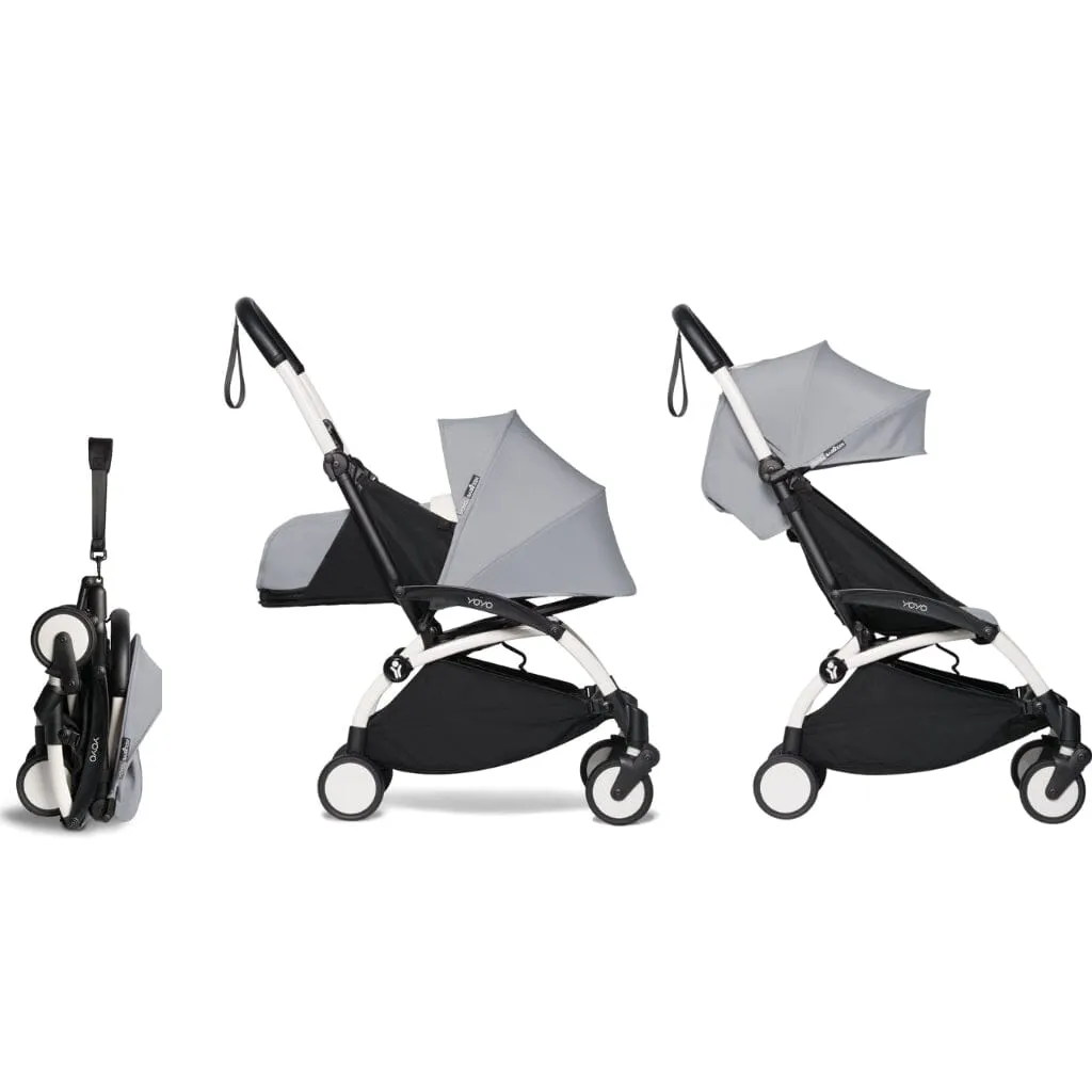 Babyzen YOYO2 Complete Bundle: Stroller Frame, 0  Newborn Pack and 6  Color Pack