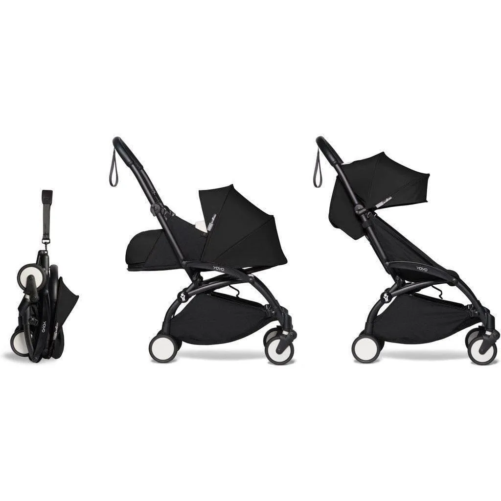Babyzen YOYO2 Complete Bundle: Stroller Frame, 0  Newborn Pack and 6  Color Pack