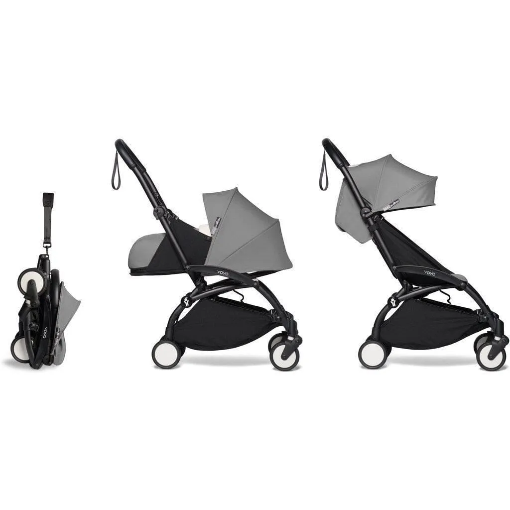 Babyzen YOYO2 Complete Bundle: Stroller Frame, 0  Newborn Pack and 6  Color Pack