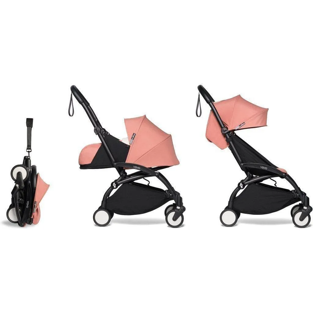 Babyzen YOYO2 Complete Bundle: Stroller Frame, 0  Newborn Pack and 6  Color Pack