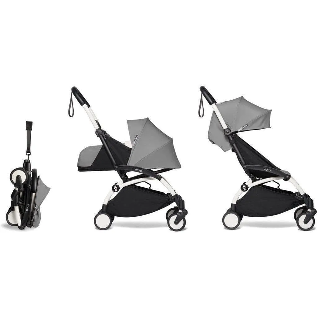 Babyzen YOYO2 Complete Bundle: Stroller Frame, 0  Newborn Pack and 6  Color Pack