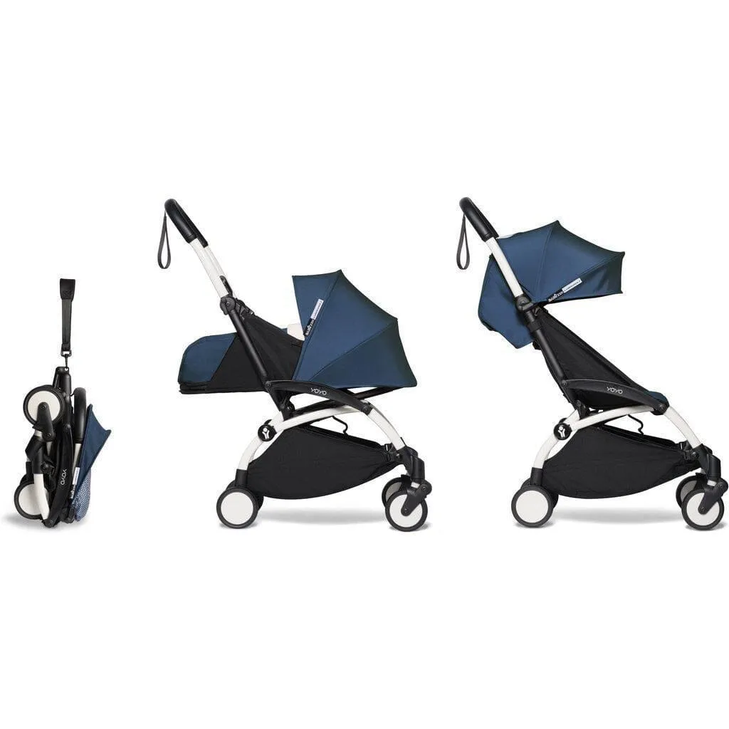 Babyzen YOYO2 Complete Bundle: Stroller Frame, 0  Newborn Pack and 6  Color Pack