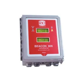 Beacon 800 Eight Channel Wall Mount Controller by RKI Instruments