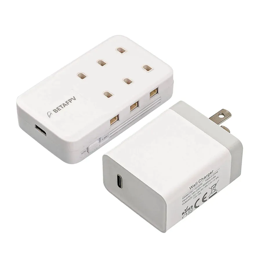BetaFPV 6 Ports 1S Battery Charger & Adapter V2