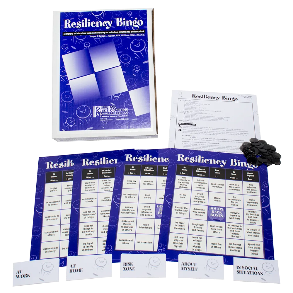 Bingo Games for Adults - Set  of 7