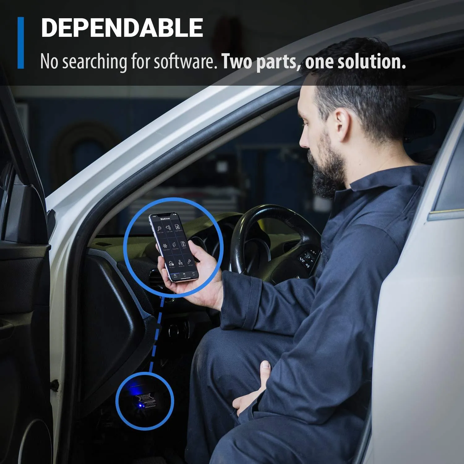 Bluetooth Pro OBDII Scan Tool for iPhone & Android