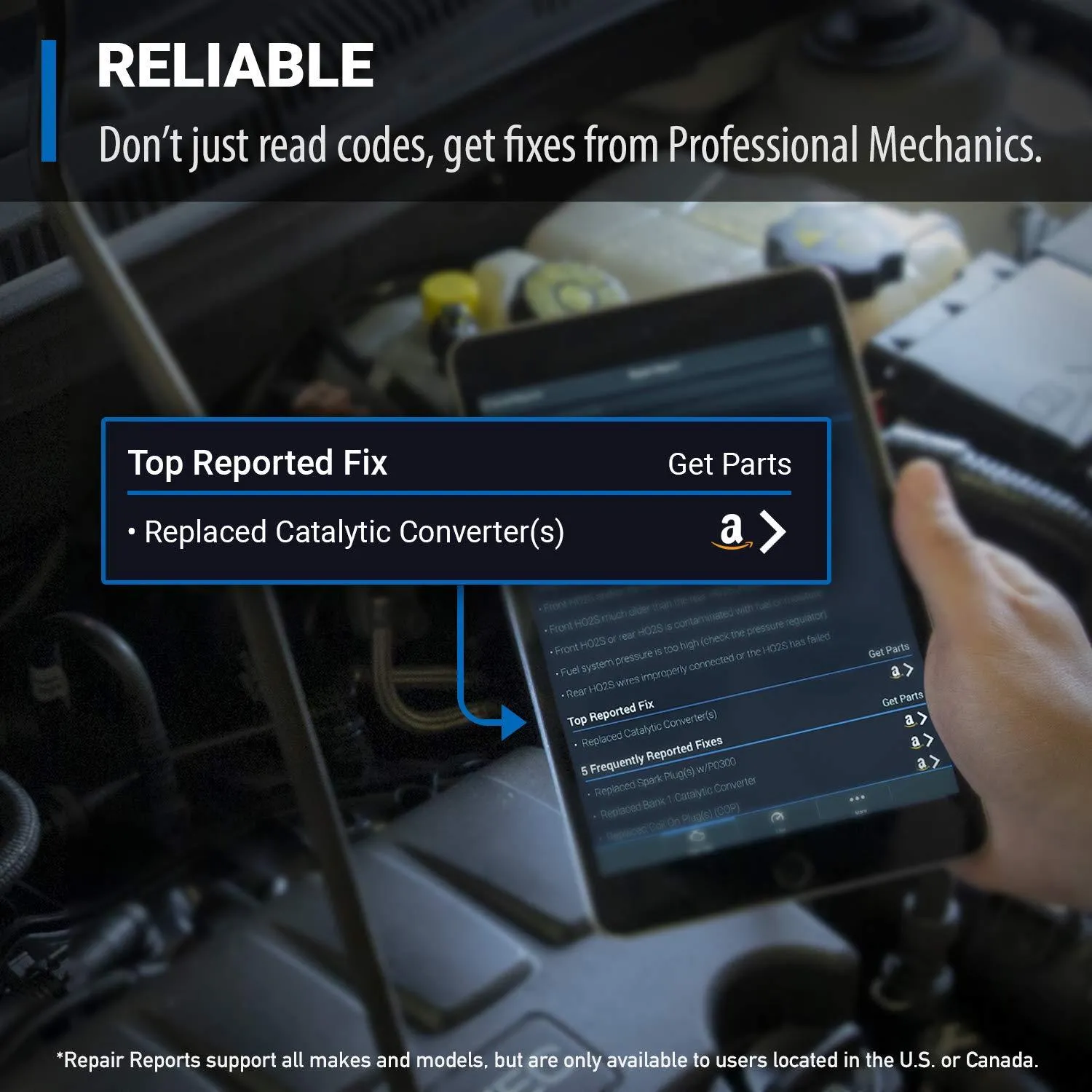 Bluetooth Pro OBDII Scan Tool for iPhone & Android