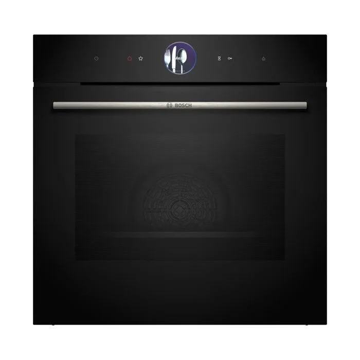 Bosch HSG7364B1 Built-In Steam Oven Series 8 60 cm Black