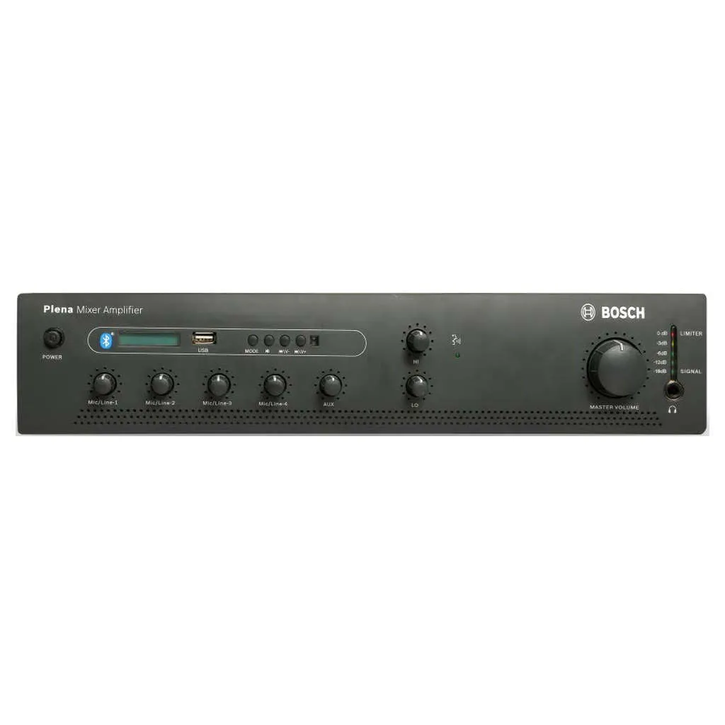 Bosch Mixer Amplifier With USB/Bluetooth 120W PLE-1ME120-3IN