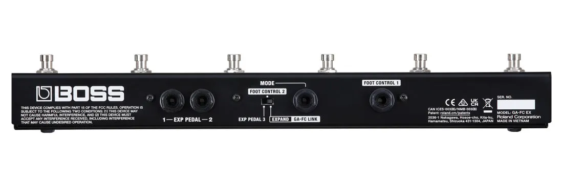 Boss GA-FC EX Foot Controller for BOSS Katana Amplifiers