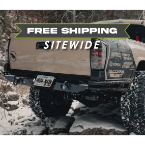 C4 Fabrication - Rock Runner High Clearance Rear Bumper - Toyota Tacoma (2016-2023)