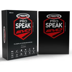 Caberg Pro Speak Evo Universal Bluetooth Kit Black